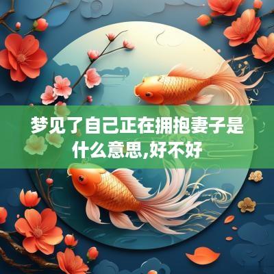 梦见了自己正在拥抱妻子是什么意思,好不好