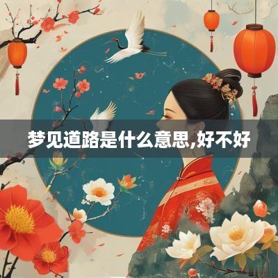 梦见道路是什么意思,好不好