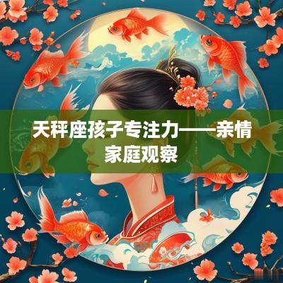 天秤座孩子专注力——亲情家庭观察