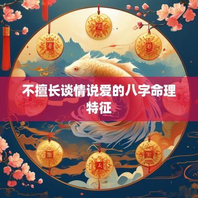 不擅长谈情说爱的八字命理特征