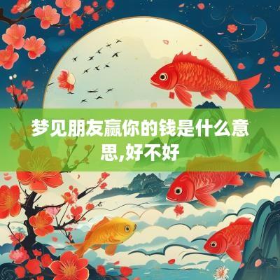 梦见朋友赢你的钱是什么意思,好不好