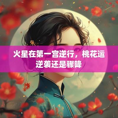 火星在第一宫逆行，桃花运逆袭还是骤降