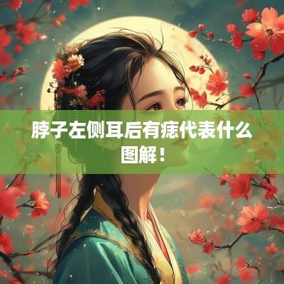 脖子左侧耳后有痣代表什么图解！