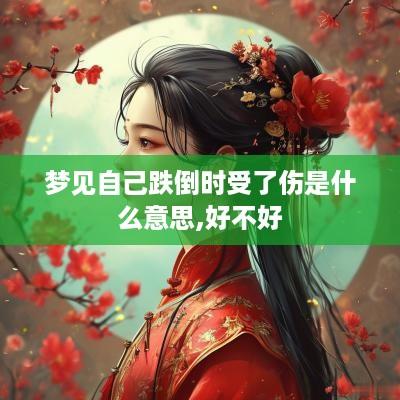 梦见自己跌倒时受了伤是什么意思,好不好