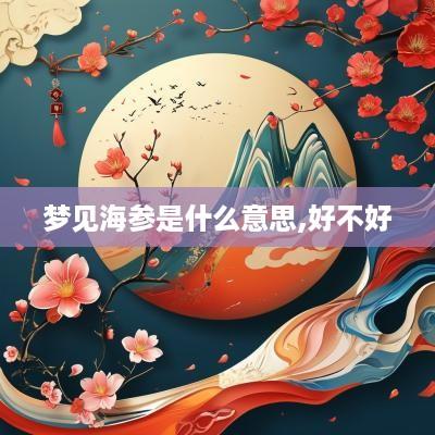 梦见海参是什么意思,好不好