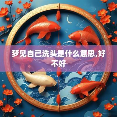 梦见自己洗头是什么意思,好不好