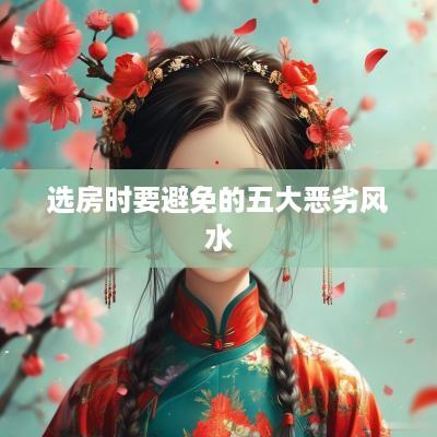 选房时要避免的五大恶劣风水
