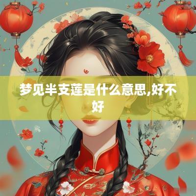 梦见半支莲是什么意思,好不好