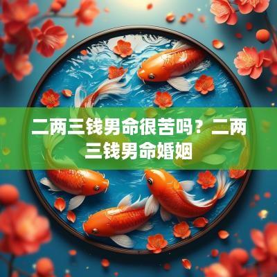 二两三钱男命很苦吗？二两三钱男命婚姻