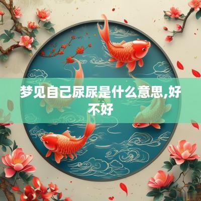 梦见自己尿尿是什么意思,好不好