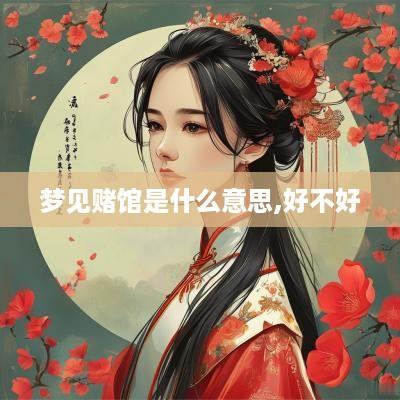梦见赌馆是什么意思,好不好