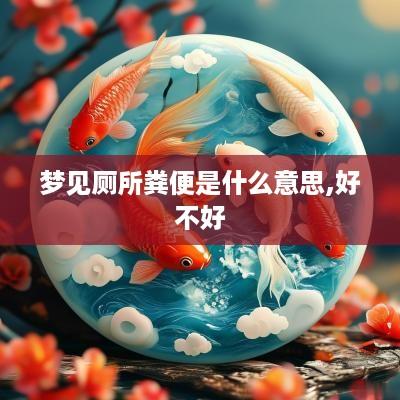 梦见厕所粪便是什么意思,好不好