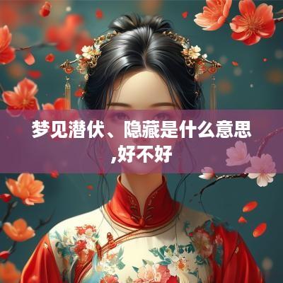 梦见潜伏、隐藏是什么意思,好不好