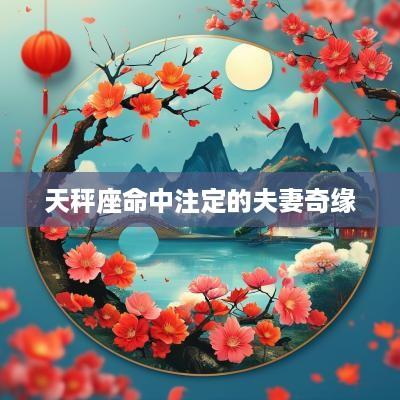 天秤座命中注定的夫妻奇缘