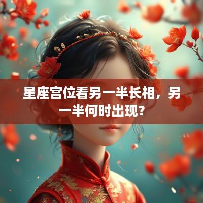星座宫位看另一半长相，另一半何时出现？