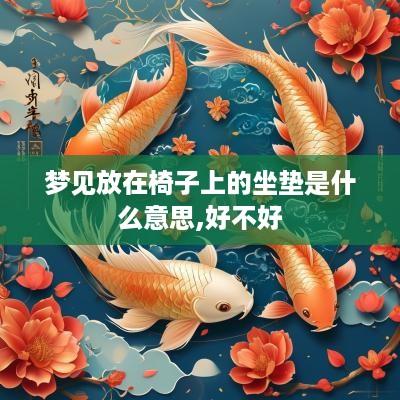 梦见放在椅子上的坐垫是什么意思,好不好