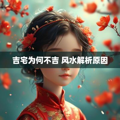 吉宅为何不吉 风水解析原因