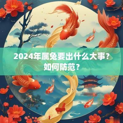 2025年属兔要出什么大事？如何防范？