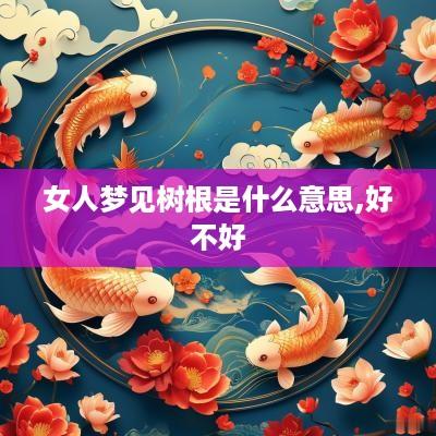 女人梦见树根是什么意思,好不好