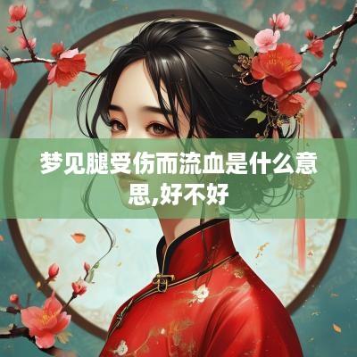 梦见腿受伤而流血是什么意思,好不好