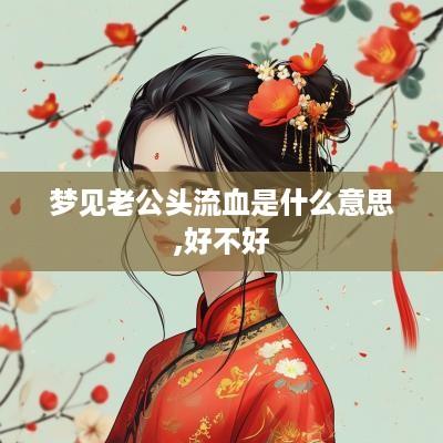 梦见老公头流血是什么意思,好不好