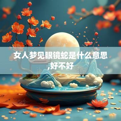女人梦见眼镜蛇是什么意思,好不好