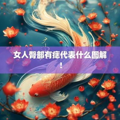女人臀部有痣代表什么图解！