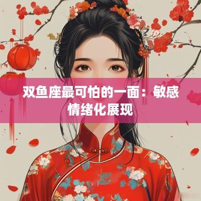 双鱼座最可怕的一面：敏感情绪化展现
