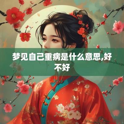 梦见自己重病是什么意思,好不好