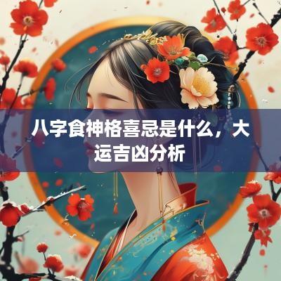 八字食神格喜忌是什么，大运吉凶分析