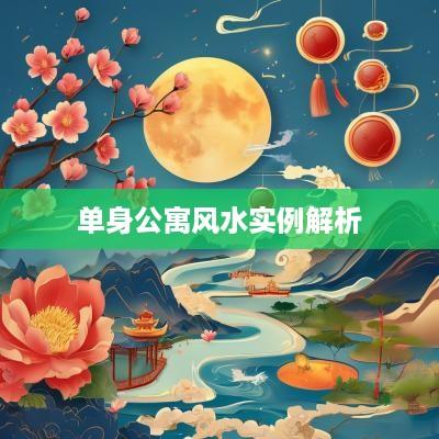 单身公寓风水实例解析