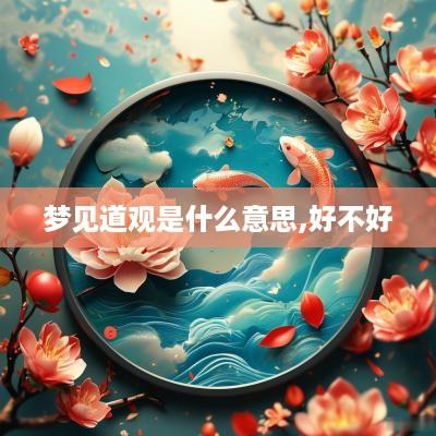 梦见道观是什么意思,好不好