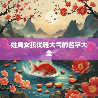 姓周女孩优雅大气的名字大全