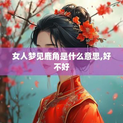 女人梦见鹿角是什么意思,好不好