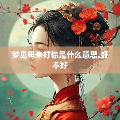 梦见母亲打你是什么意思,好不好