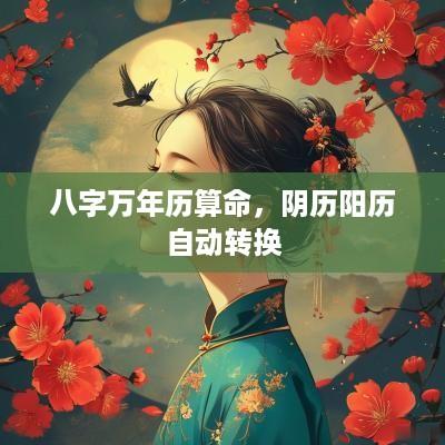 八字万年历算命，阴历阳历自动转换