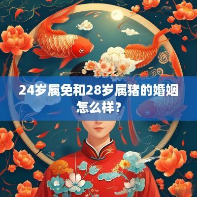 24岁属免和28岁属猪的婚姻怎么样？