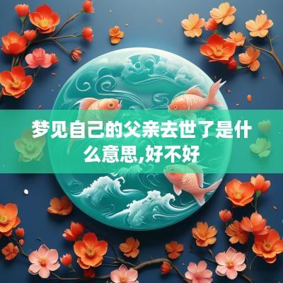 梦见自己的父亲去世了是什么意思,好不好