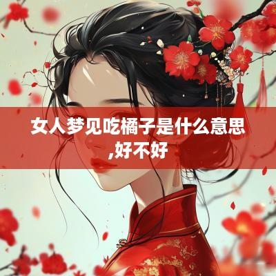 女人梦见吃橘子是什么意思,好不好