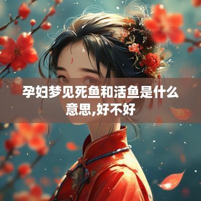 孕妇梦见死鱼和活鱼是什么意思,好不好