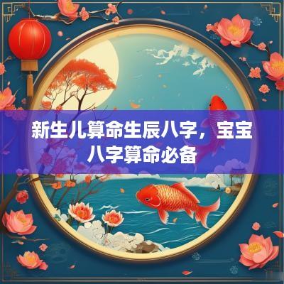 新生儿算命生辰八字，宝宝八字算命必备