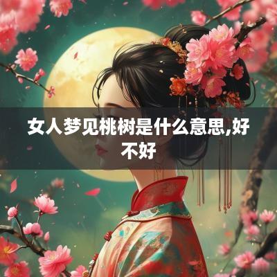 女人梦见桃树是什么意思,好不好