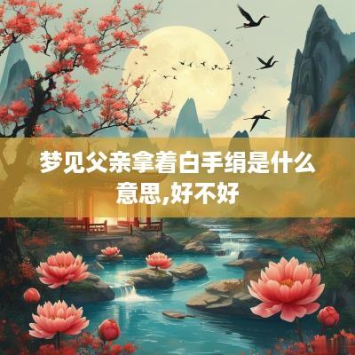 梦见父亲拿着白手绢是什么意思,好不好
