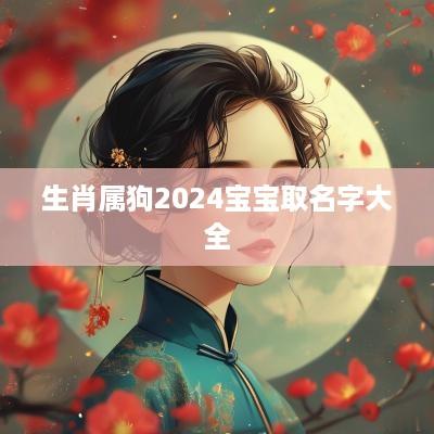 生肖属狗2025宝宝取名字大全