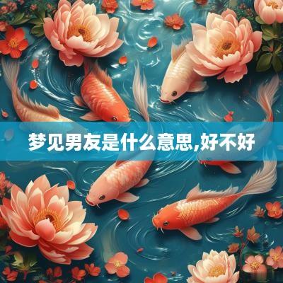 梦见男友是什么意思,好不好