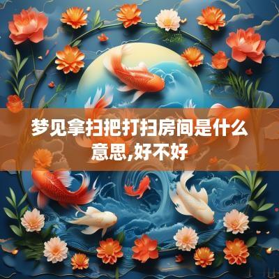 梦见拿扫把打扫房间是什么意思,好不好