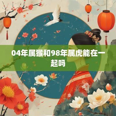 04年属猴和98年属虎能在一起吗