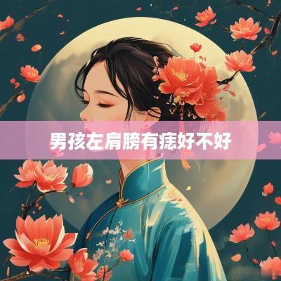 男孩左肩膀有痣好不好