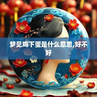 梦见鸡下蛋是什么意思,好不好