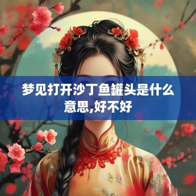 梦见打开沙丁鱼罐头是什么意思,好不好